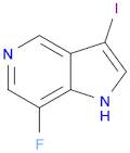 1H-Pyrrolo[3,2-c]pyridine, 7-fluoro-3-iodo-