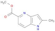 1H-Pyrrolo[3,2-b]pyridine-5-carboxylic acid, 2-methyl-, methyl ester