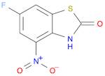 2(3H)-Benzothiazolone, 6-fluoro-4-nitro-