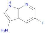 1H-Pyrrolo[2,3-b]pyridin-3-amine, 5-fluoro-