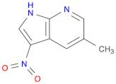 1H-Pyrrolo[2,3-b]pyridine, 5-methyl-3-nitro-