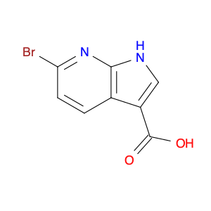 1H-Pyrrolo[2,3-b]pyridine-3-carboxylic acid, 6-bromo-