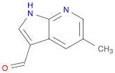 1H-Pyrrolo[2,3-b]pyridine-3-carboxaldehyde, 5-methyl-