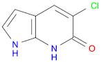 6H-Pyrrolo[2,3-b]pyridin-6-one, 5-chloro-1,7-dihydro-