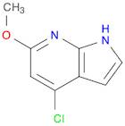 1H-Pyrrolo[2,3-b]pyridine, 4-chloro-6-methoxy-