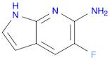 1H-Pyrrolo[2,3-b]pyridin-6-amine, 5-fluoro-