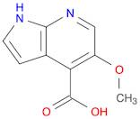 1H-Pyrrolo[2,3-b]pyridine-4-carboxylic acid, 5-methoxy-