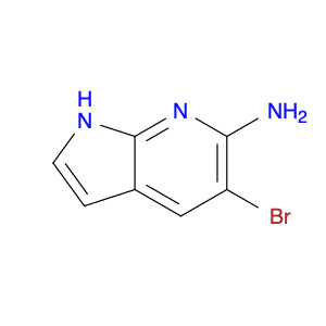 1H-Pyrrolo[2,3-b]pyridin-6-amine, 5-bromo-