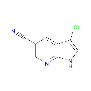 3-Chloro-1H-pyrrolo[2,3-b]pyridine-5-carbonitrile