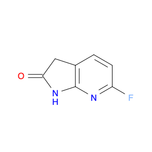 2H-Pyrrolo[2,3-b]pyridin-2-one, 6-fluoro-1,3-dihydro-