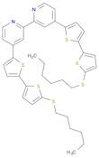 2,2'-Bipyridine, 4,4'-bis[5'-(hexylthio)[2,2'-bithiophen]-5-yl]-