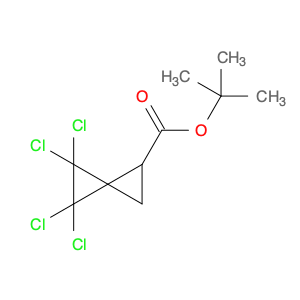 Spiro[2.2]pentane-1-carboxylic acid, 4,4,5,5-tetrachloro-, 1,1-dimethylethyl ester