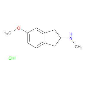 1H-Inden-2-amine, 2,3-dihydro-5-methoxy-N-methyl-, hydrochloride (1:1)