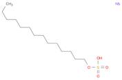 1-Tetradecanol, 1-(hydrogen sulfate), sodium salt (1:1)