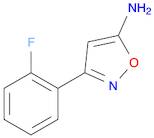 5-Isoxazolamine, 3-(2-fluorophenyl)-