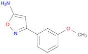 5-Isoxazolamine, 3-(3-methoxyphenyl)-