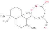 3H-1,2-Dioxepin-5-carboxaldehyde, 7-(decahydro-5,5,8a-trimethyl-2-methylene-1-naphthalenyl)-4,7-di…