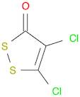 3H-1,2-Dithiol-3-one, 4,5-dichloro-