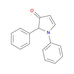 3H-Pyrrol-3-one, 1,2-dihydro-1,2-diphenyl-