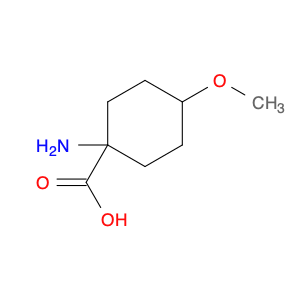 Cyclohexanecarboxylic acid, 1-amino-4-methoxy-