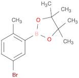 1,3,2-Dioxaborolane, 2-(5-bromo-2-methylphenyl)-4,4,5,5-tetramethyl-