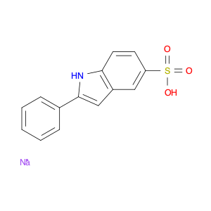 1H-Indole-5-sulfonic acid, 2-phenyl-, sodium salt (1:1)