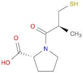 D-Proline, 1-[(2S)-3-mercapto-2-methyl-1-oxopropyl]-