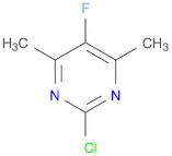 Pyrimidine, 2-chloro-5-fluoro-4,6-dimethyl-