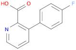 2-Pyridinecarboxylic acid, 3-(4-fluorophenyl)-