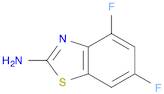 2-Benzothiazolamine, 4,6-difluoro-