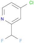 Pyridine, 4-chloro-2-(difluoromethyl)-