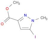 1H-Pyrazole-3-carboxylic acid, 5-iodo-1-methyl-, methyl ester