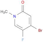 2(1H)-Pyridinone, 4-bromo-5-fluoro-1-methyl-