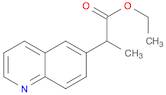 6-Quinolineacetic acid, α-methyl-, ethyl ester