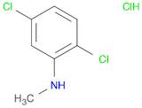 Benzenamine, 2,5-dichloro-N-methyl-, hydrochloride (1:1)