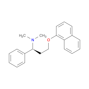 Benzenemethanamine, N,N-dimethyl-α-[2-(1-naphthalenyloxy)ethyl]-, (αS)-