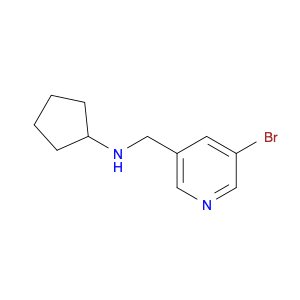 N-((5-Bromopyridin-3-yl)methyl)cyclopentanamine
