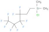 Silane, chlorodimethyl(3,3,4,4,5,5,6,6,6-nonafluorohexyl)-