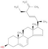 Stigmasta-5,7,14,22,25-pentaen-3-ol, (3β,22E)- (9CI)