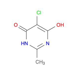 4(3H)-Pyrimidinone, 5-chloro-6-hydroxy-2-methyl-