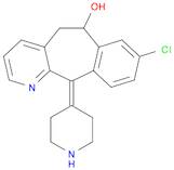 5H-Benzo[5,6]cyclohepta[1,2-b]pyridin-6-ol, 8-chloro-6,11-dihydro-11-(4-piperidinylidene)-