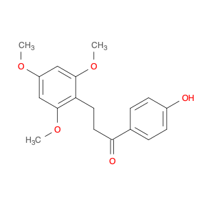 1-Propanone, 1-(4-hydroxyphenyl)-3-(2,4,6-trimethoxyphenyl)-