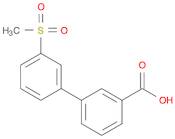 [1,1'-Biphenyl]-3-carboxylic acid, 3'-(methylsulfonyl)-