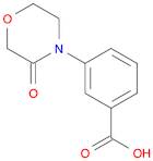 Benzoic acid, 3-(3-oxo-4-morpholinyl)-