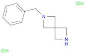 2,6-Diazaspiro[3.3]heptane, 2-(phenylmethyl)-, hydrochloride (1:2)