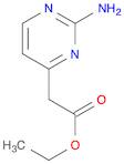 4-Pyrimidineacetic acid, 2-amino-, ethyl ester