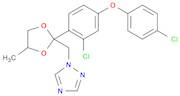 1H-1,2,4-Triazole, 1-[[2-[2-chloro-4-(4-chlorophenoxy)phenyl]-4-methyl-1,3-dioxolan-2-yl]methyl]-