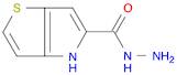 4H-Thieno[3,2-b]pyrrole-5-carboxylic acid, hydrazide