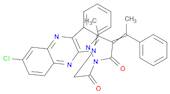 3H-Pyrazol-3-one, 2-[2-(2-chloro-6H-indolo[2,3-b]quinoxalin-6-yl)acetyl]-2,4-dihydro-5-methyl-4-(1…