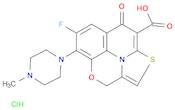 3H,8H-4-Oxa-1-thia-9b-azacyclopenta[cd]phenalene-9-carboxylic acid, 6-fluoro-5-(4-methyl-1-piper...